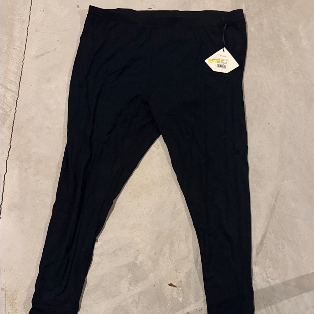 Ava & Viv Classic Black Kids Leggings